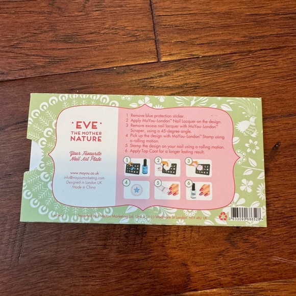 MoYou London Stamping Nail Art Plate Mother Nature 10 - Picture 2 of 5